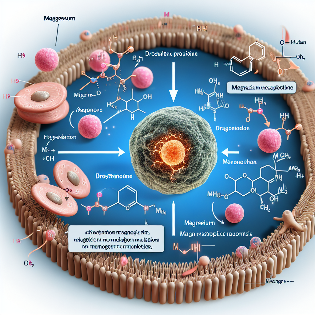 Cómo influye Propionato de drostanolona en el metabolismo del magnesio
