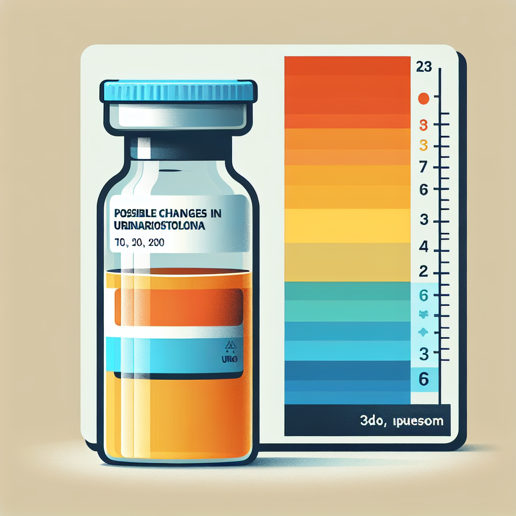 ¿Metildrostanolona cambia el color de la orina?
