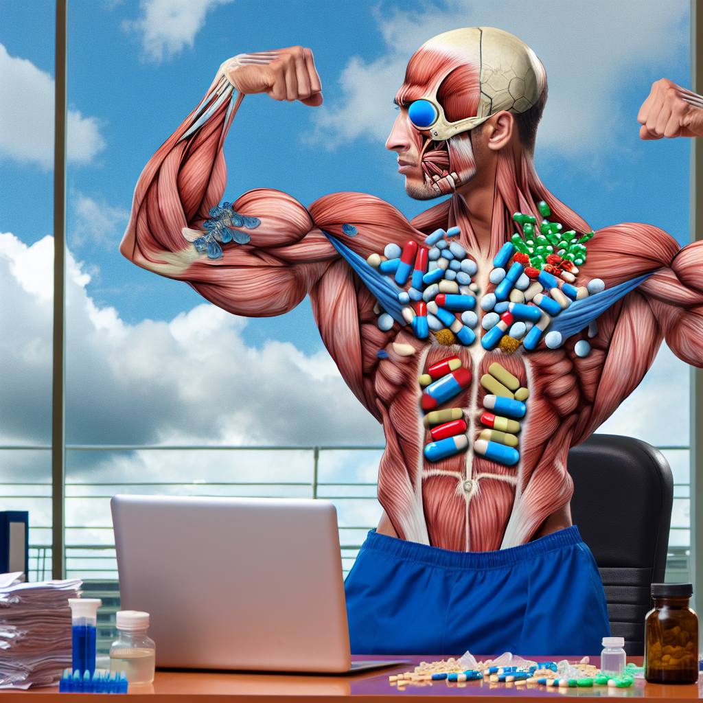 Mezcla de esteroides y congestión muscular prolongada