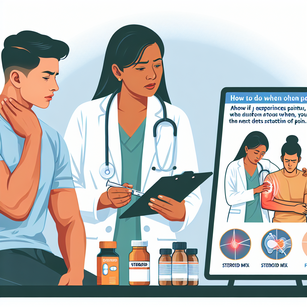 Qué hacer si experimentas dolor al usar Mezcla de esteroides