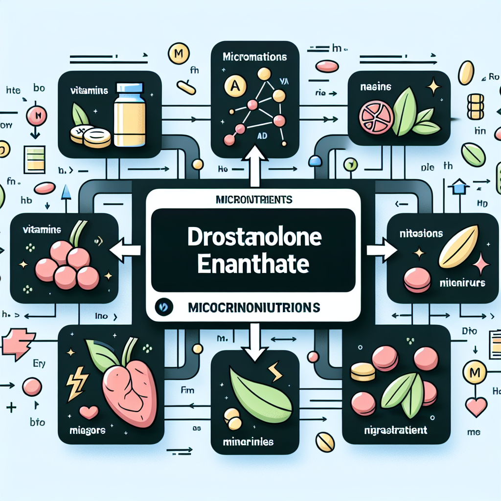 Qué micronutrientes potenciar con Enantato de Drostanolona
