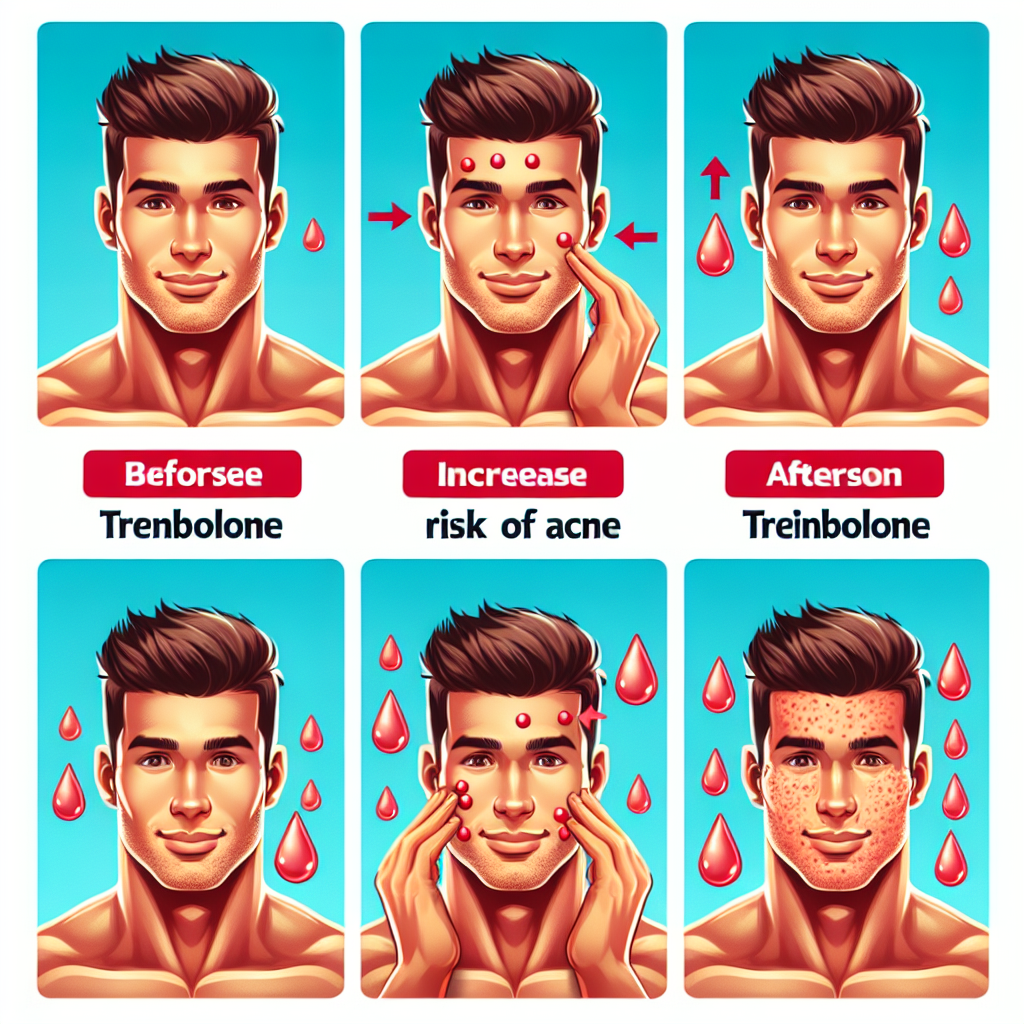 ¿Aumenta Trenbolone el riesgo de acné?
