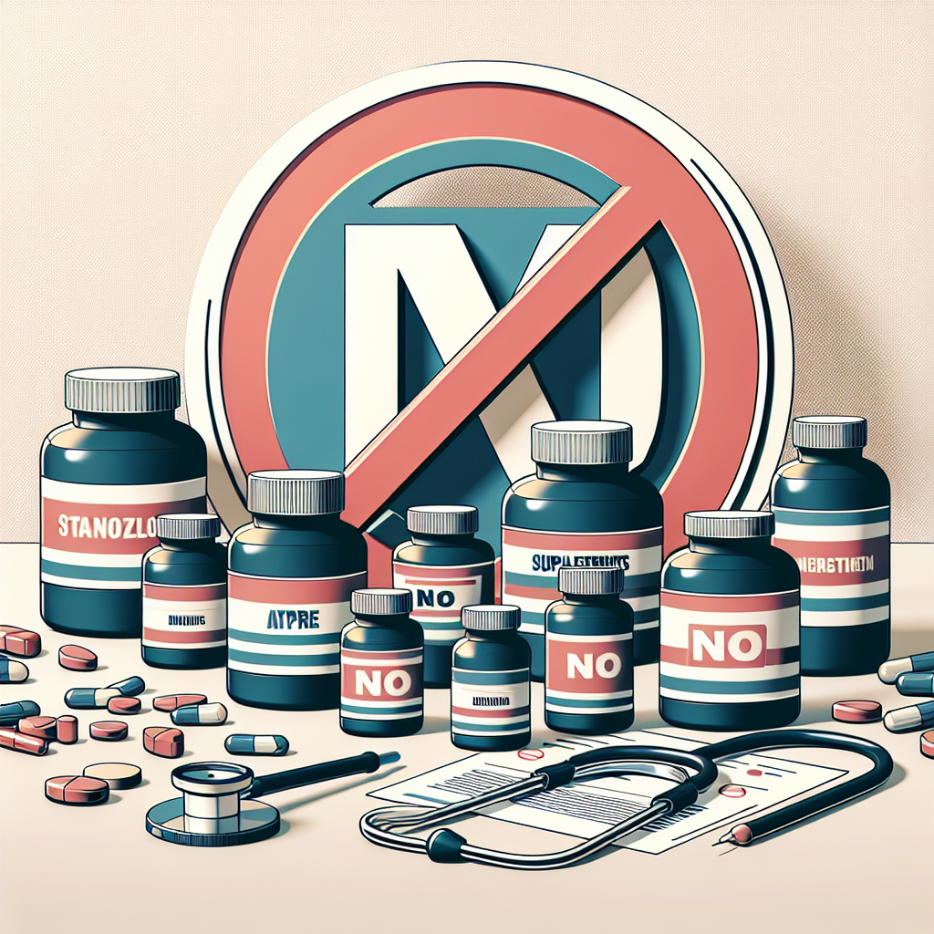 Qué suplementos debes evitar al tomar Inyección de estanozolol