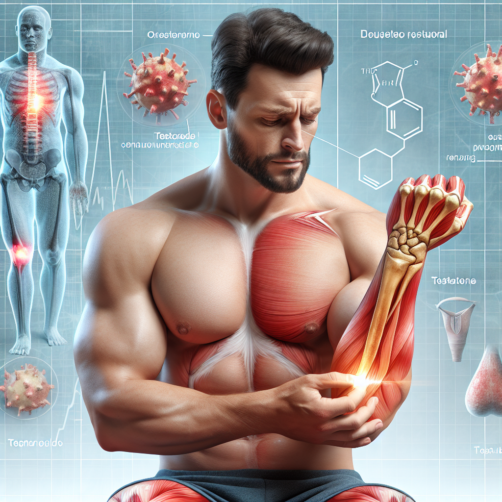 ¿Suspensión acuosa de testosterona causa sensibilidad en las articulaciones?