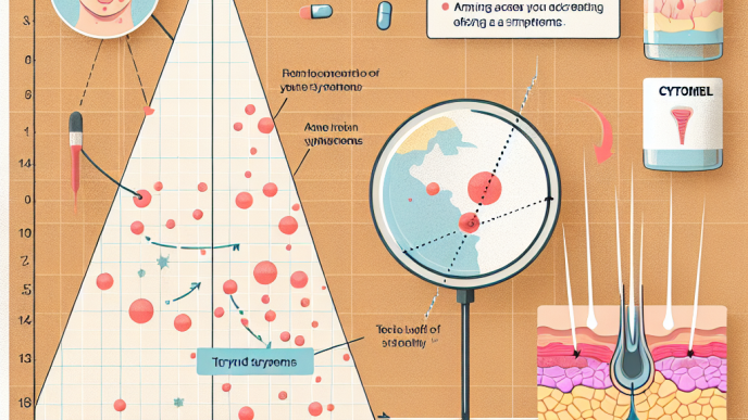 ¿Aumenta Cytomel el riesgo de acné?