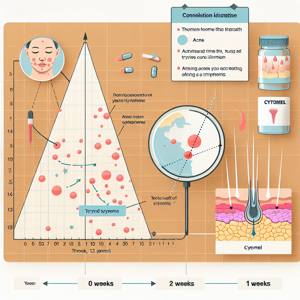¿Aumenta Cytomel el riesgo de acné?