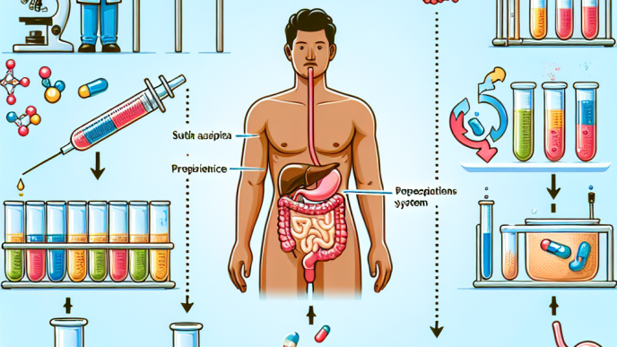 Cómo afecta Preparados de péptidos al sistema digestivo