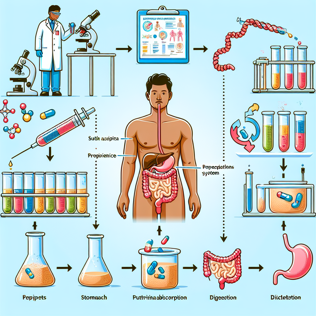 Cómo afecta Preparados de péptidos al sistema digestivo