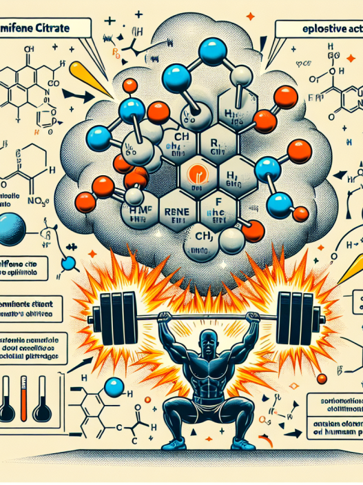 Cómo influye Citrato de toremifeno en actividades explosivas