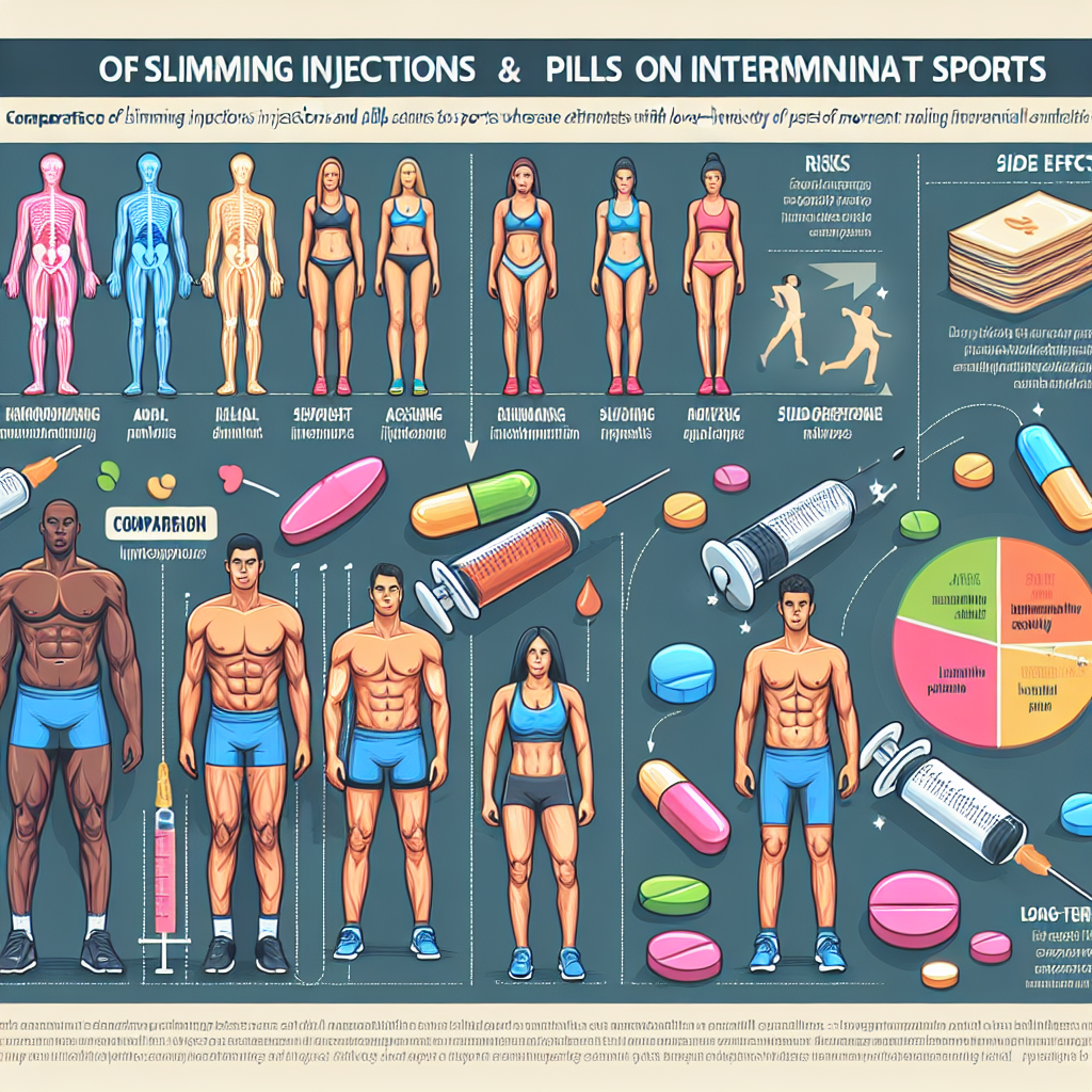 Cómo influye Inyecciones y pastillas para adelgazar en deportes intermitentes