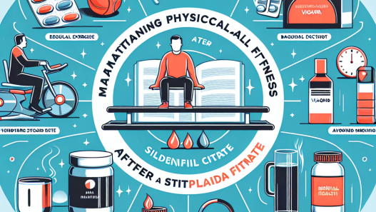 Cómo mantener el estado físico tras dejar Sildenafil Citrate (Viagra generic)