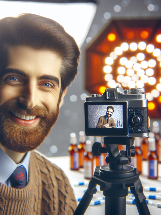 Liraglutida en preparación para sesiones fotográficas