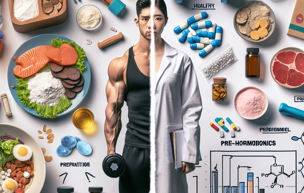 Preparativos para ganar masa muscular y suplementos pre-hormonales: diferencias