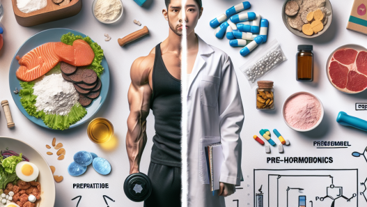 Preparativos para ganar masa muscular y suplementos pre-hormonales: diferencias