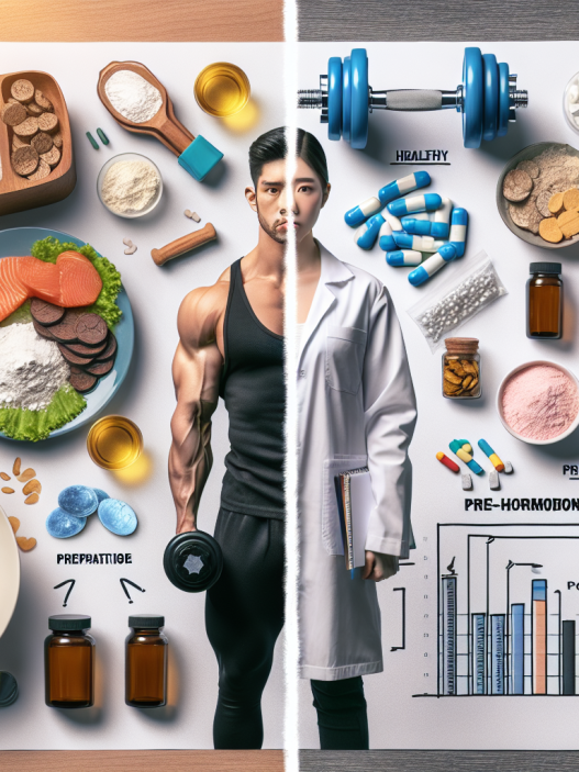 Preparativos para ganar masa muscular y suplementos pre-hormonales: diferencias