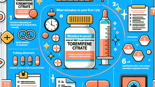 Qué errores evitar en tu primer ciclo con Citrato de toremifeno