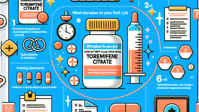 Qué errores evitar en tu primer ciclo con Citrato de toremifeno