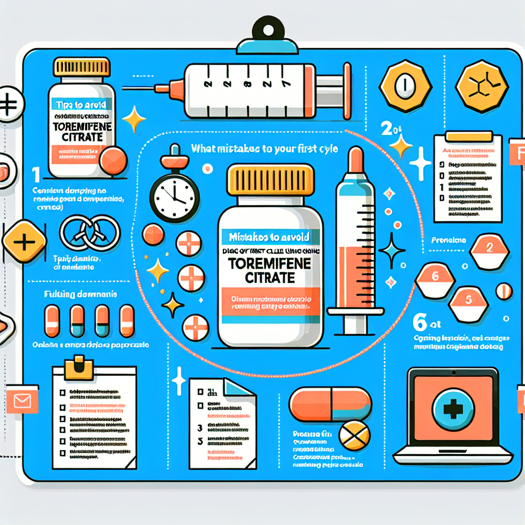 Qué errores evitar en tu primer ciclo con Citrato de toremifeno