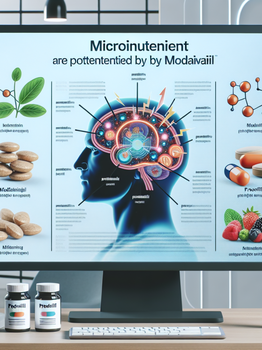 Qué micronutrientes potenciar con Modafinil (Provigil)