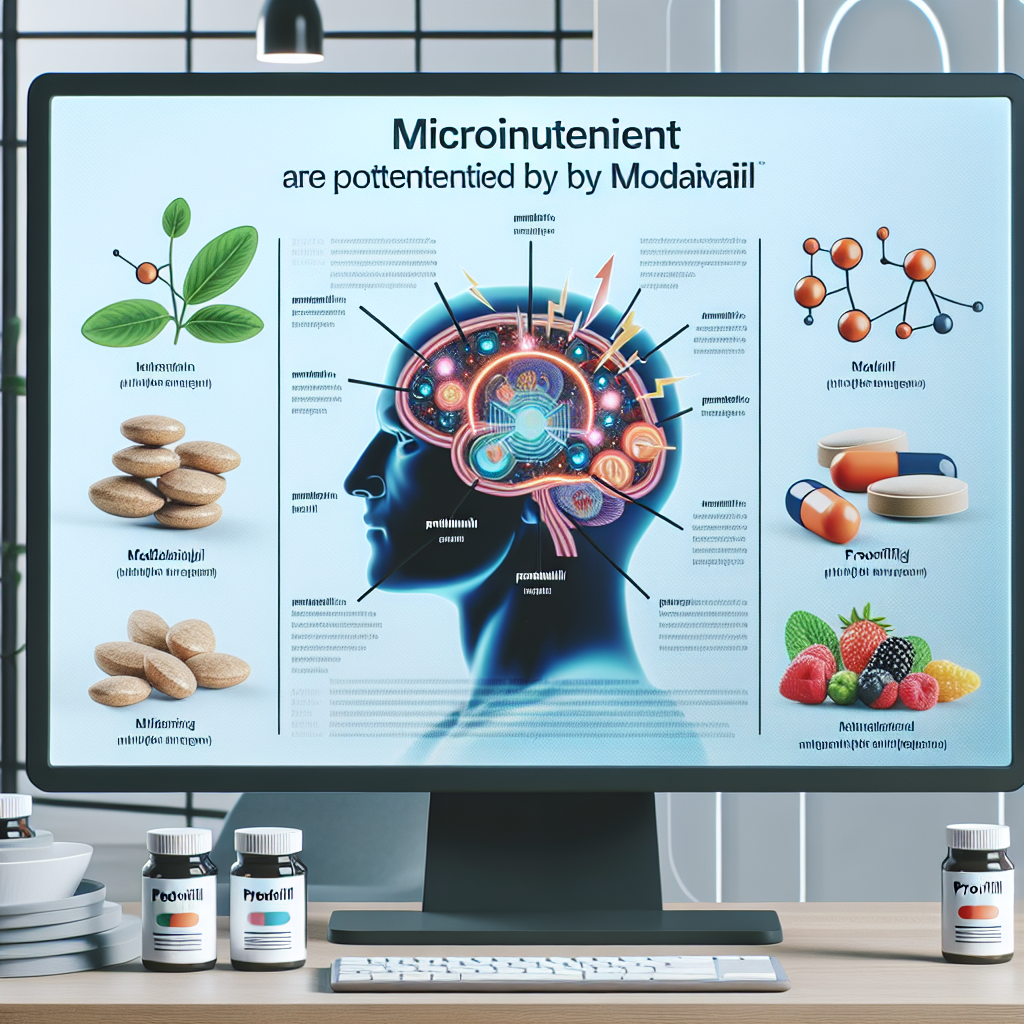 Qué micronutrientes potenciar con Modafinil (Provigil)