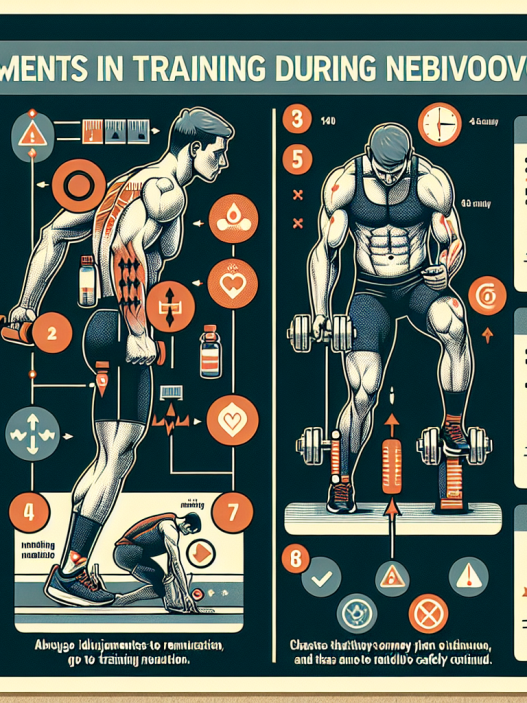 Qué variaciones hacer en el entrenamiento durante Nebivolol