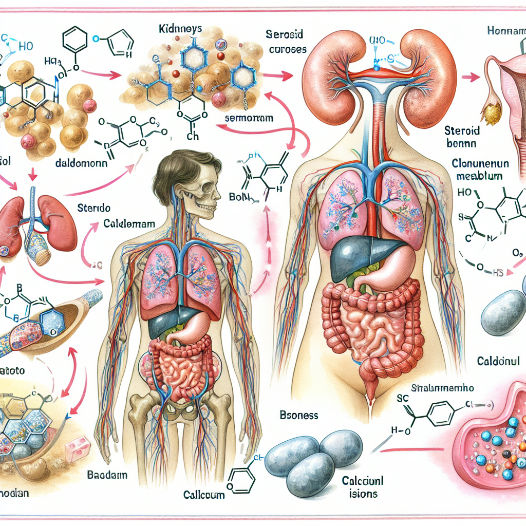 Cómo afecta Cursos de esteroides para mujeres al metabolismo del calcio