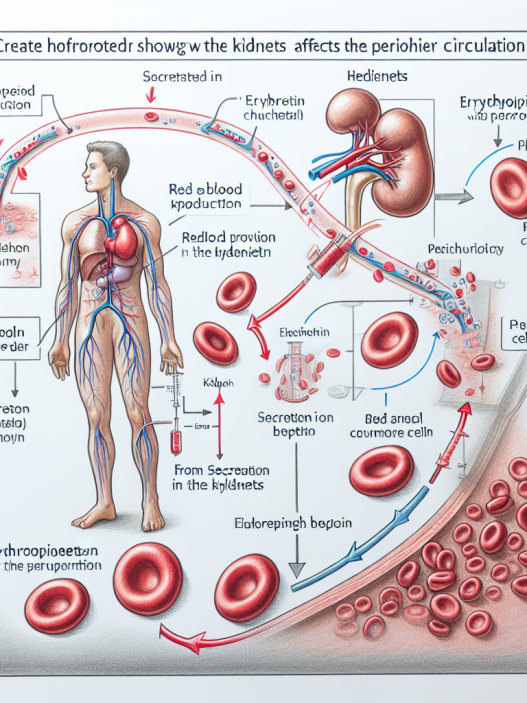 Cómo afecta Erythropoietin a la circulación periférica