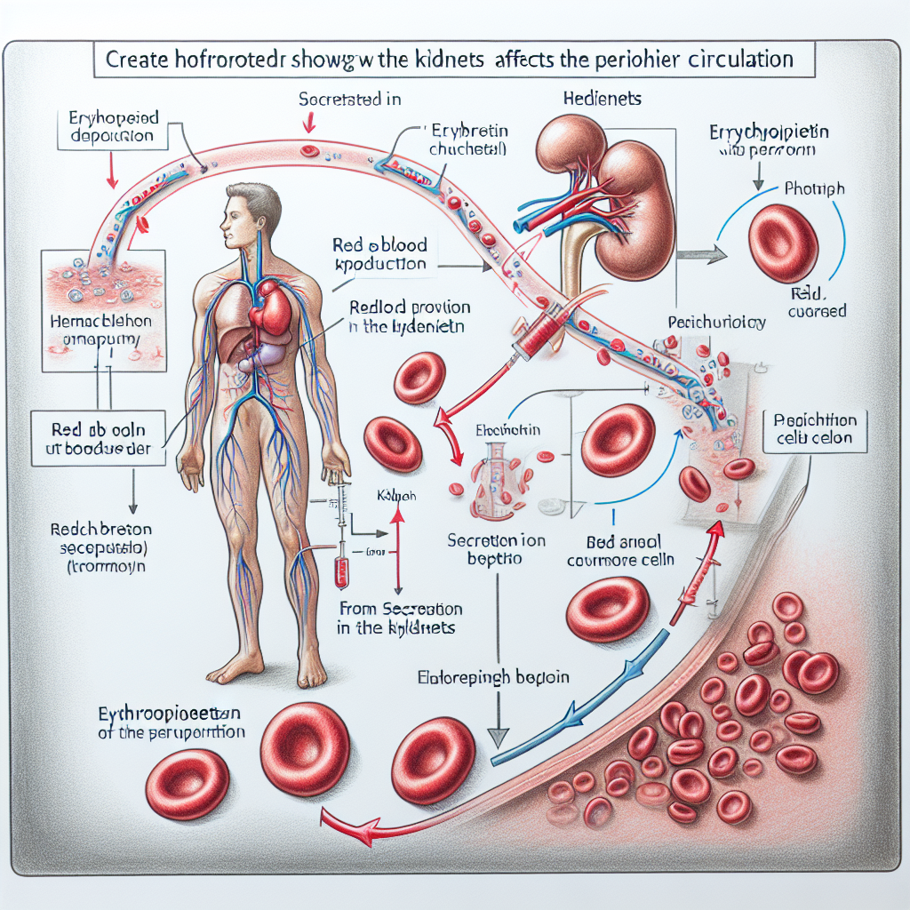 Cómo afecta Erythropoietin a la circulación periférica