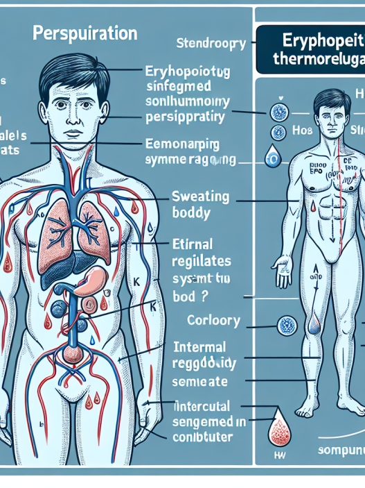 Cómo afecta Erythropoietin a la sudoración y termorregulación