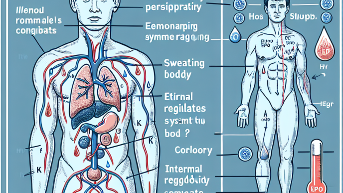 Cómo afecta Erythropoietin a la sudoración y termorregulación