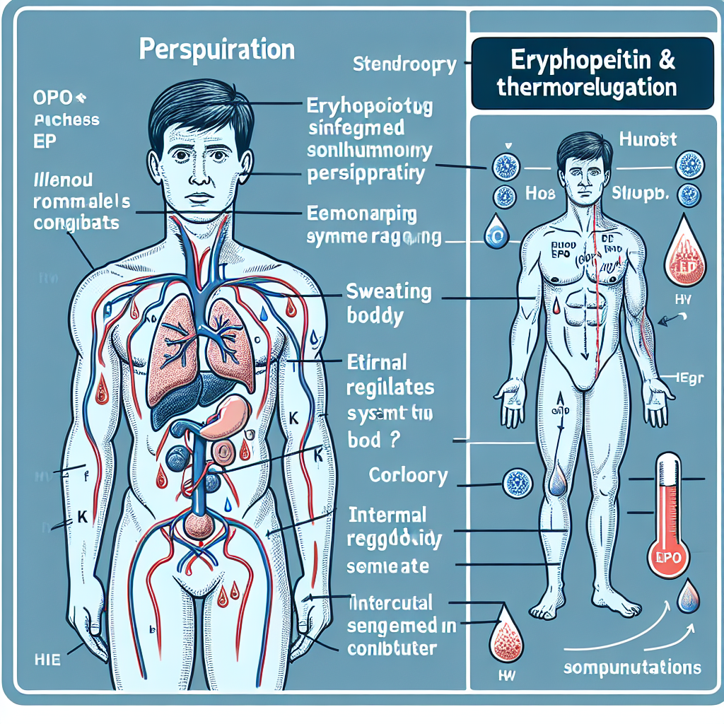 Cómo afecta Erythropoietin a la sudoración y termorregulación