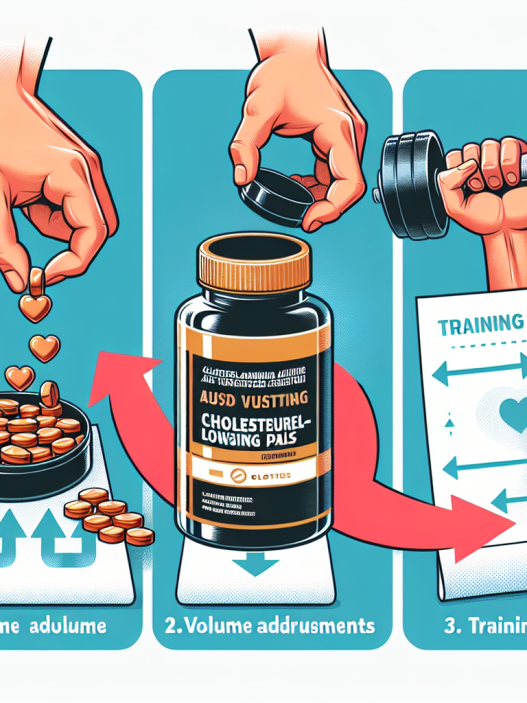 Cómo ajustar el volumen de entrenamiento al usar Colesterol - agentes reductores