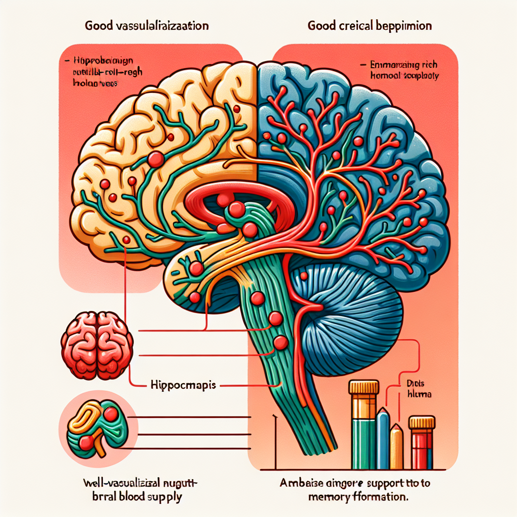 Cómo cambia la vascularización con Apoyo al cerebro y la memoria