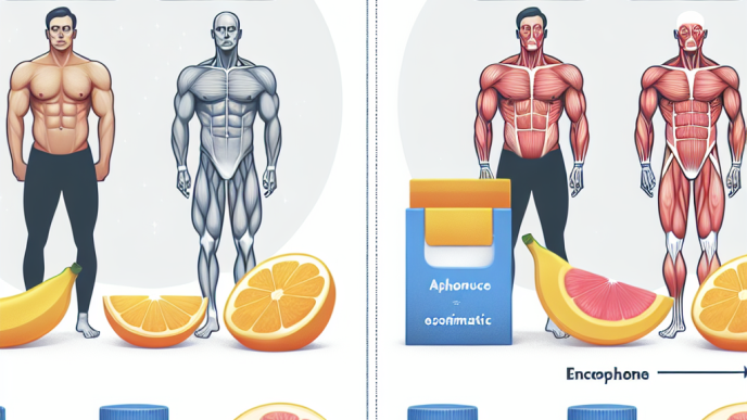 Diferencias entre resultados físicos y estéticos con Enclomiphene citrate