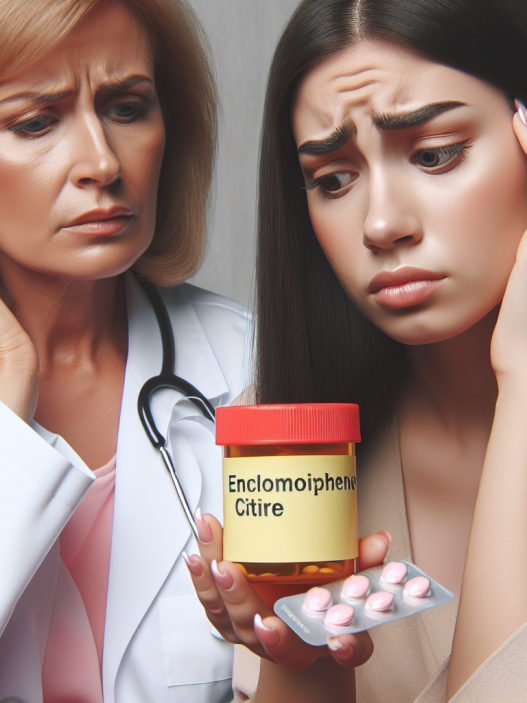 ¿Puede Enclomiphene citrate causar caída del cabello?