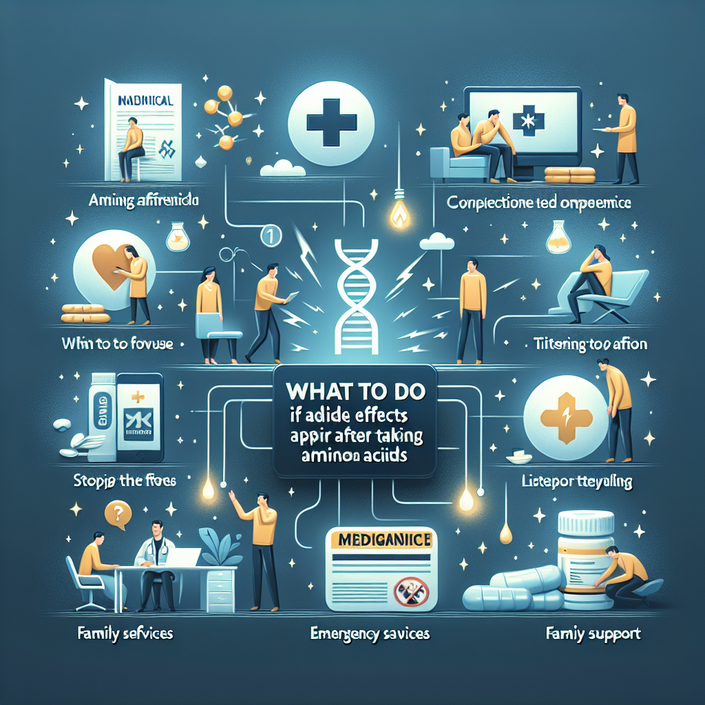 Qué hacer si aparecen efectos adversos con Aminoácidos