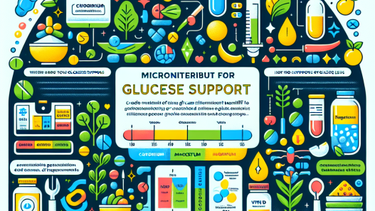 Qué micronutrientes potenciar con Apoyo a la glucosa