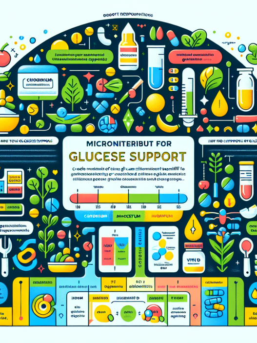 Qué micronutrientes potenciar con Apoyo a la glucosa