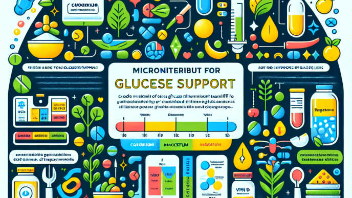 Qué micronutrientes potenciar con Apoyo a la glucosa