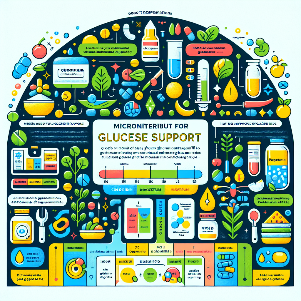 Qué micronutrientes potenciar con Apoyo a la glucosa