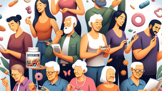 Vitamines en usuarios mayores de 40 años