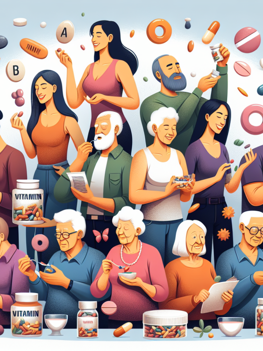 Vitamines en usuarios mayores de 40 años