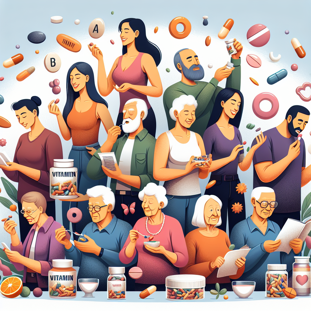 Vitamines en usuarios mayores de 40 años
