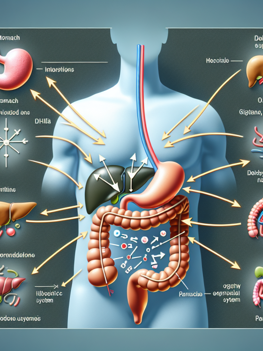 Cómo afecta Dehydroepiandrosteron al sistema digestivo