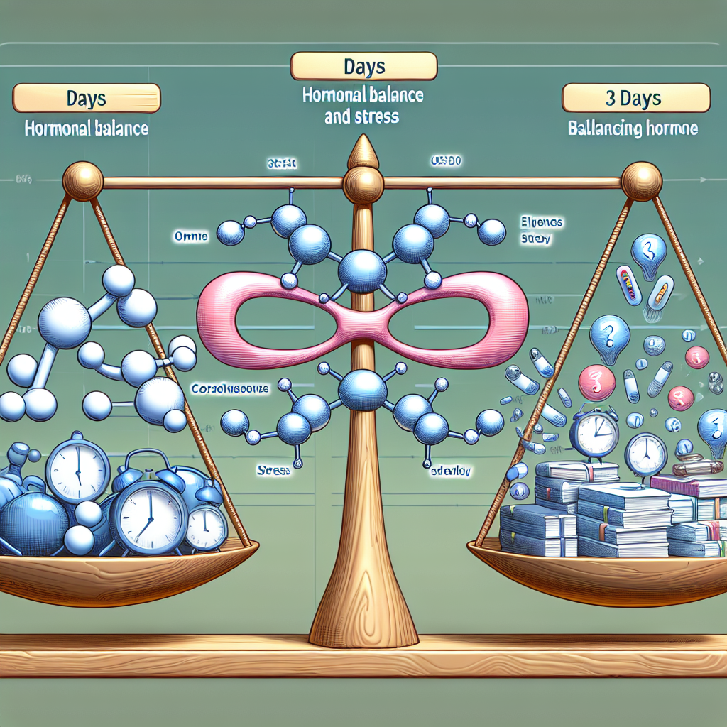 Qué esperar de los primeros 3 días con Estrés y equilibrio hormonal