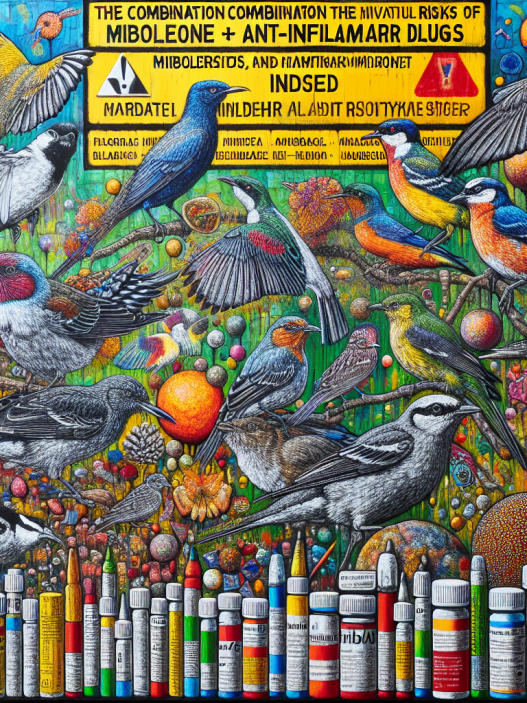 Mibolerone y antiinflamatorios: riesgos combinados